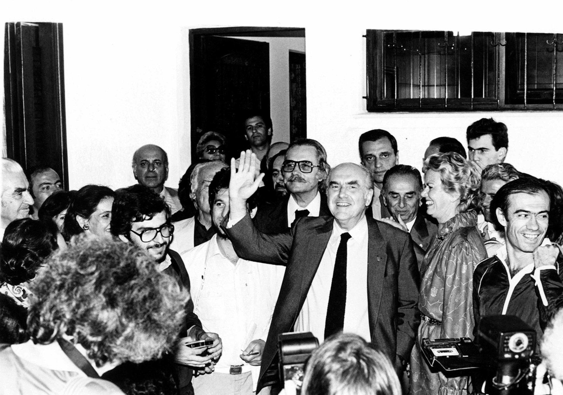 1981 - PASOK wins the Greek national elections