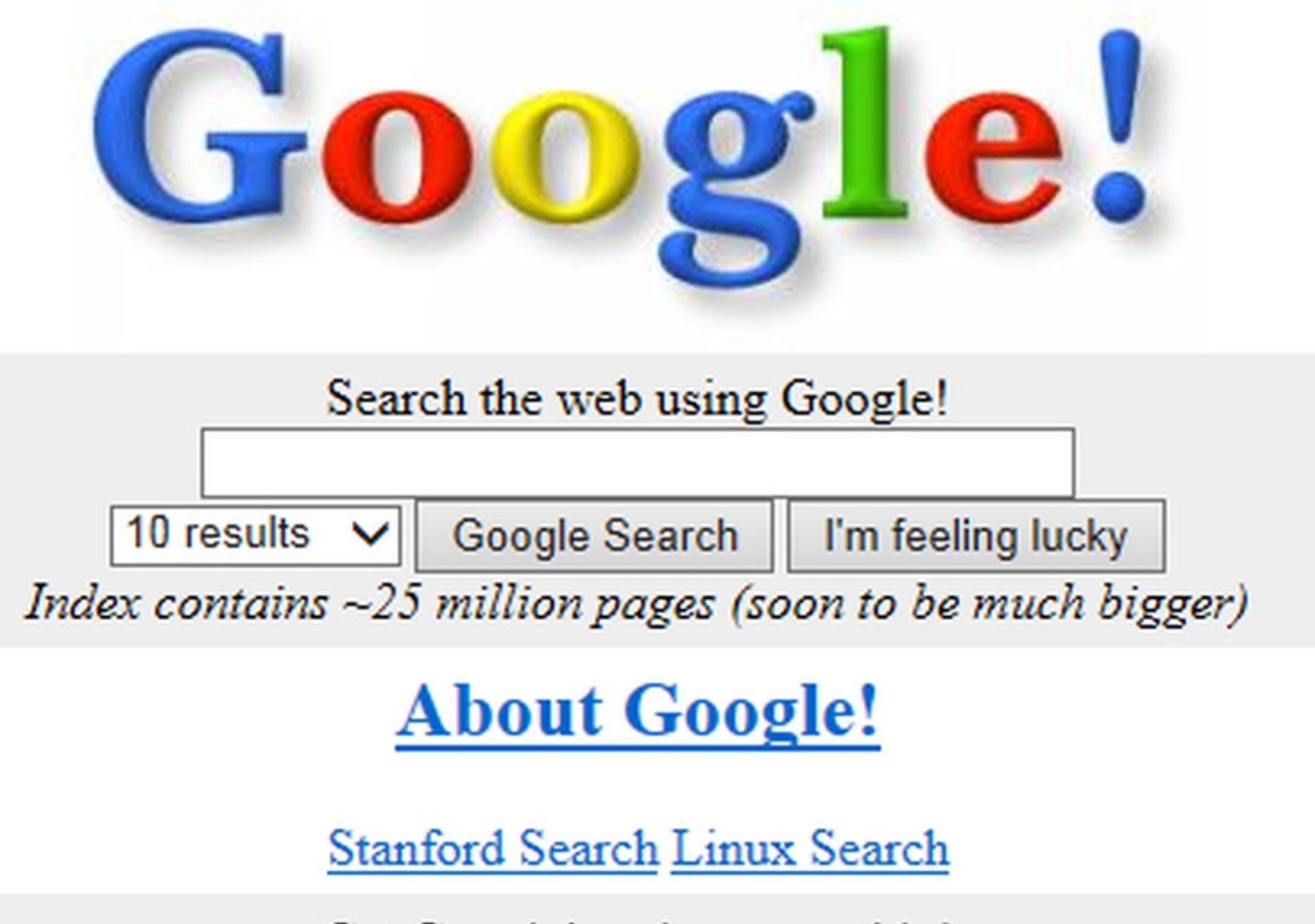 1998 - Google is launched