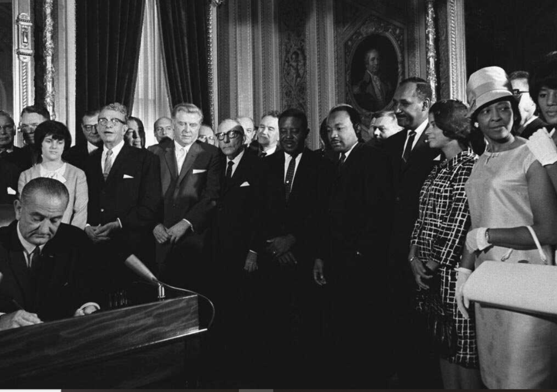 1964 - Civil Rights act is signed