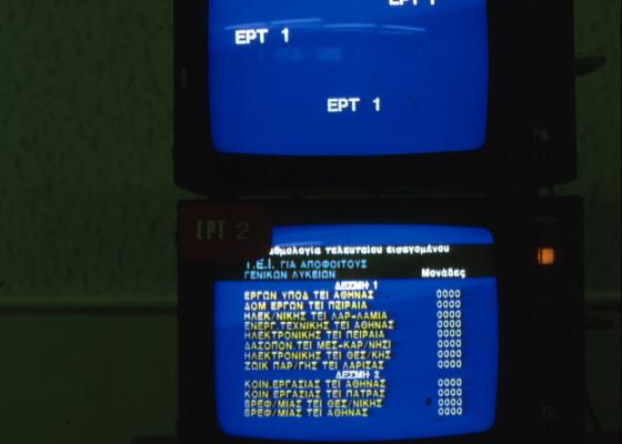 Results of Panhellenic Examinations 1986